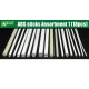 ABS Sticks Assortment Set #1 (18pcs, each length: 250mm, diametre: 0.5-5mm)