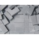 1/8 Bricks 32x16x12mm (Light Grey, 25x)