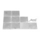 1/24 Walking Plates 50x50 #Light Grey (60x)