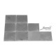 1/24 Walking Plates 50x50 #Dark Grey (60x)