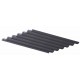 1/35, 1/32 Corrugated Anthracite Roof Sheeting (6-Wave Plate) - Dark Grey (Plastic) 15pcs
