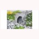 1/87 (HO scale) Water Passage Small (Bricks Grey 8x)