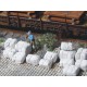1/87 (HO scale) Bales Of Raw Material (White 20x)