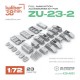 1/72 Zu-23-2 Full Ammunition Accessories