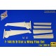 1/48 F-14A/B/D Slat & Wing Flap Set for Tamiya kits