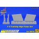 1/48 McDonnell Douglas F-4 Phantom II Trailing Edge Flaps Set for Tamiya kits