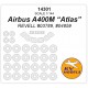 1/144 Airbus A400M "Atlas" Masks for Revell #04859