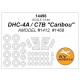 1/144 DHC-4A / C7B Caribou Masks for Amodel #1412, #1468