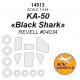 1/144 Ka-50 Black Shark Paint Masking for Revell #04034
