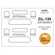 1/43 ZiL-130 / ZiL-130V1 / TSV-6 / ATZ-3,8-130 / APA-50 Masks for AVD Models