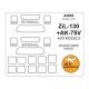 1/43 ZIL-130 + AK-75V Masks for AVD Models