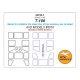 1/43 T-100 Masks for AVD Models #3010 (Double sided)