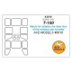 1/43 T-100 Masks for AVD Models #3010