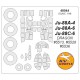 1/48 Ju-88A-4/A-6/C-6 Masking for Dragon #5513, #5528, #5536