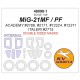 1/48 Mikoyan-Gurevich MiG-21MF/PF Double Sided Masking for Academy/Italeri kits