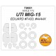1/72 MIG-15UTI Masking w/Wheels Masks for Eduard kits