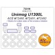 1/72 Unimog U1300L Masking for Ace #72450/72451/72452
