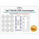 1/72 Typ 770K (W-150) Tourenwagen Double sided Masking for ACE #72558