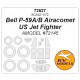 1/72 US Bell P-59 Airacomet Masking for Amodel #72145