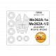 1/72 Me262A-1a/A-1/2 Masking for Academy #12410, #12542