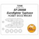 1/72 EF-2000A/B Eurofighter Typhoon Masking for HobbyBoss kits
