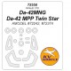 1/72 DA-42MNG/Da-42 Mpp Twin Star Masking for Amodel #72242/72374
