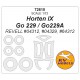 1/72 Horten IX/Go 229/Go229A Masking for Revell #04312/04329/64312