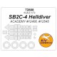 1/72 SB2C-4 Helldiver Masking for Academy #12406/12545