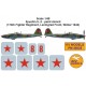 1/48 IL-2 Stencil Masks for 174th Fighter Regiment, Leningrad Front,Winter 1942 (Zvezda)