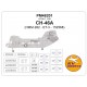 1/48 CH-46A Masks for HMM-262 ET 152568 Vientam war
