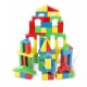 100 Pieces Wood Blocks Set