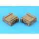 1/35 WWII Mk.2 Wooden Grenade Crate Set (8 Resin Crates)