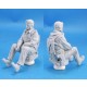 1/18 WWII US Navy Pilot & Rear Gunner set I (2 figures)