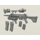 1/35 Heckler & Koch HK416 with XM320 set (3pcs)