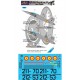 1/48 RF-5A Freedom Fighter over Spain Decal for Italeri/Kinetic/Fujimi/Revell