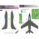 1/32 G.91R Gina Luftwaffe/Greek/USAF service Camo Mask for Dayglo Models.