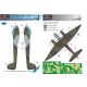 1/48 Junkers Ju 188A Racher Camo Painting Mask for Dragon/Hasegawa/Revell kit