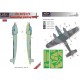 1/72 Do 217J-1/2 Camouflage Painting Mask for Italeri kit