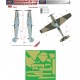 1/72 Bf 109E Late scheme part I. Camo Mask for Tamiya/Hasegawa/Airfix/ICM