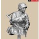1/10 Bust - Ambush at Poteau'Rifleman with Captured M1 Carbine'