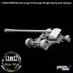 1/35 WWII German Krupp 12.8cm Pak 44 High Velocity Anti-tank Gun