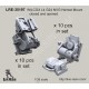 1/35 WILCOX L4 G24 NVG Helmet Mount Closed (10 sets) and Opened (10 sets) 