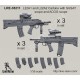 1/35 L22A1 and L22A2 Carbine with SUSAT Scope and ACOG Scope (6 sets)