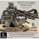 1/35 US Army Special Forces Gunner for HMMWV and GMV Vehicles Twin M2 Mount