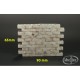 1/35 Concrete Blocks Wall "A" (90x65mm)