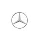 Mercedes Emblem (Size 40 x 40 mm / 1.57 x 1.57 inches)