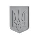 Ukrainian Army Plate (30mm x 41 mm / 1.18 x 1.61 inches)