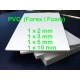 PVC Foamed Mix (thickness: 2mm, 3mm, 5mm, 10mm)