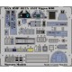 1/48 Saab JA37 Viggen D/DI Interior Detail-up Set for Tarangus kit (1 photo-etched sheet)