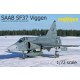 1/72 SAAB SF 37 Viggen Combat Aircraft